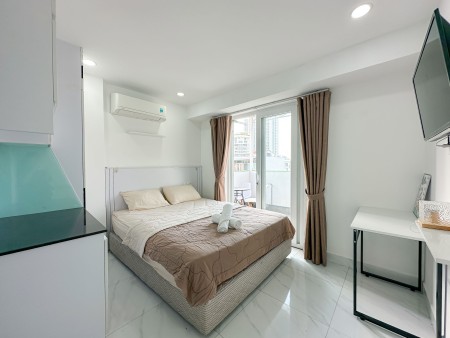 Căn STUDIO ban công - cửa sổ _ gần ngay đại học Tôn Đức Thắng, RMIT, LOTTE....., 28m2
