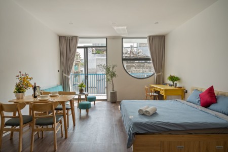 Cho thuê căn 1PN Bancol đường Hồng Hà ngay sân bay TSN, 35m2