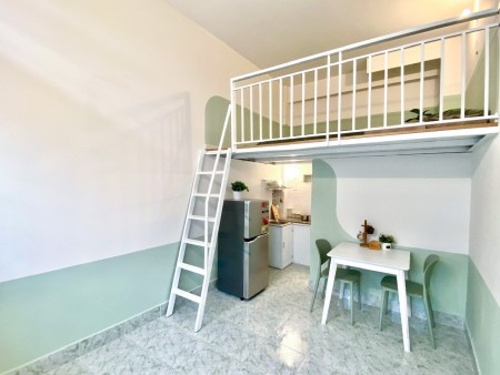 Căn Hộ Gác Cửa Sổ ngay Bùi Văn Ba Q7 gần KCX Tân Thuận , Cầu Tân Thuận Qua Q4, 35m2