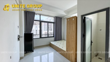 Căn hộ không gác, cửa sổ lớn, Gần Lotte mart, khu ăn vặt Tân Quy Q7, 25m2