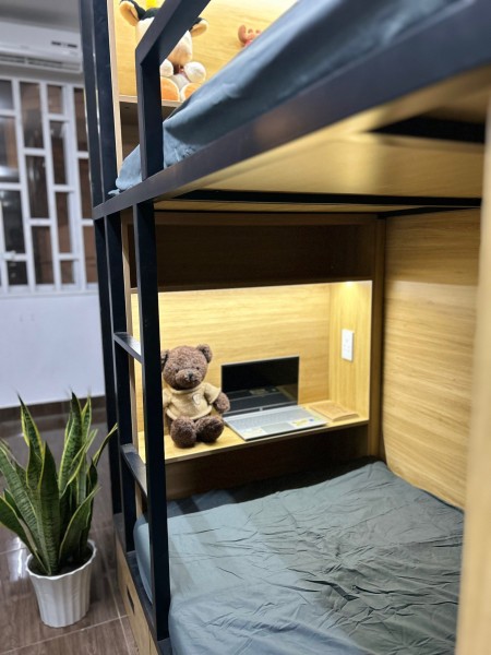 PHÒNG MINI 1 NGƯỜI, SLEEPBOX CỬA ĐÓNG RIÊNG TƯ NGAY HUỲNH TẤN PHÁT, Quận 7, 40m2