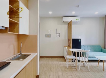 Studio Ban Công Q7 sau Lotte 5 7p đi xe, 25m2