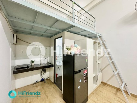 Phòng Trọ Cao Cấp Rộng rãi Gác Cao Ngay P13 Tân Bình, 30m2