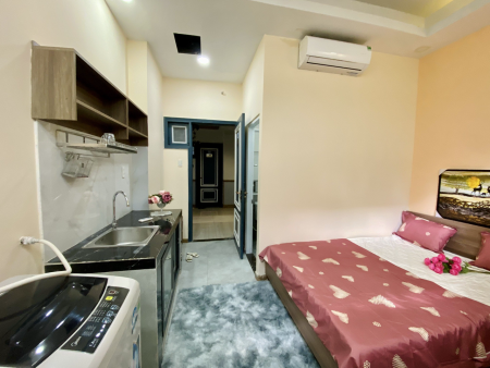 Studio - máy giặt riêng - gần GO Nguyễn Thị Thập Giá: 4tr5, 25m2