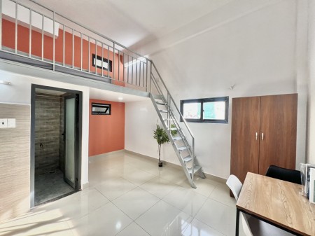 Căn Hộ Gác Cửa Sổ ngay Chợ Tân Mỹ Q7 gần Crescent Mall, SC Vivo, 35m2