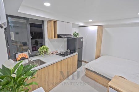 ChO Thuê CĂn Hộ STUDIO CỬA SỔ Trần Xuân Soạn Q7 gần LOTTE, 25m2