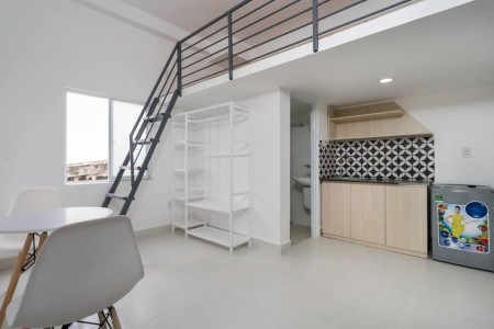 Cho thuê căn hộ Duplex có gác ngay Công Viên Gia Định Tân Bình, 27m2