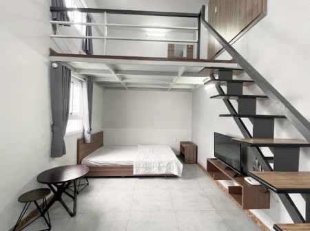 Căn hộ Duplex Full nội thất tại Lý Phục Man gần KDC Nam Long, Siêu thị go..., 25m2