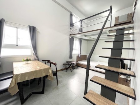 ???????? Căn duplex 4 người ở thoải mai - máy giặt riêng - gần GO Nguyễn Thị Thập, 37m2