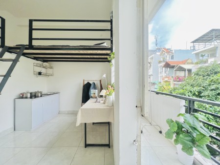 Phòng cho thuê Lê Đức Thọ giá mềm 2800 full nội thất cơ bản , 30m2