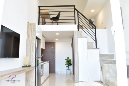 Căn duplex bancon đầy đủ nội thất Lâm Văn Bền Gần ĐH RMIT, ĐH TDT, chợ Tân Quy, 35m2