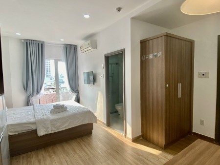 Trống sẵn Studio full nội thất, cửa sổ, Quận 1, gần Công viên Lê Văn Tám, gần Chợ Tân Định, 30m2