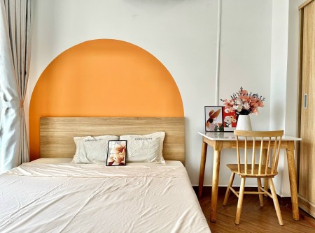 Siêu Phẩm căn hộ dịch vụ tách bếpvới ban công siêu rộng, 40m2