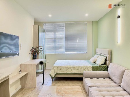 Trống sẵn Studio full nội thất, cửa sổ, Quận 1, gần Cầu Calmette, gần Chợ Bến Thành, 30m2
