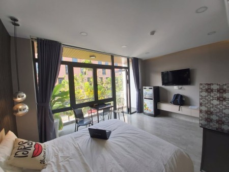 CHO THUÊ CĂN HỘ STUDIO BAN CÔNG GIÁ HẠT DẺ GẦN KHU CHẾ XUẤT TÂN THUẬN, 30m2