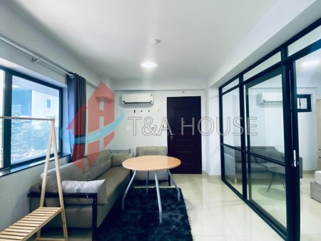 Căn hộ 1PN tách bếp Full nội thất cao cấp ban công tại Tân Quy Q7 gần Lotte, TDT, Rmit..., 40m2