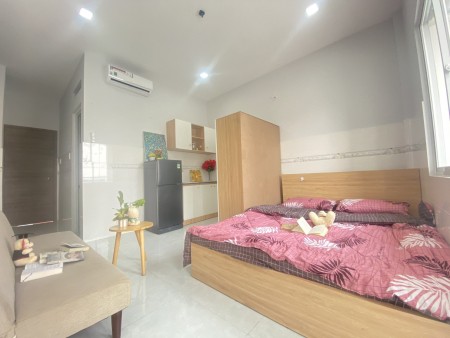 Căn Hộ Studio Ban Công ngay Âu Dương Lân Q8 gần cầu Nguyễn Văn Cừ thuận tiện qua Q5,Q1, 35m2