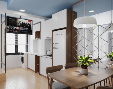 Căn Hộ 2PN, full nội thất sang trọng, thuận tiện đi lại các khu vực trung tâm, 50m2