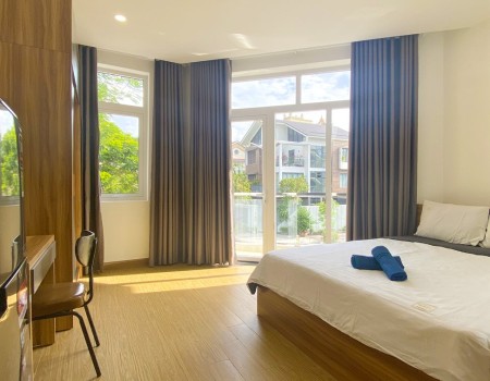 Căn Hộ 1pn FULL NT Ban công - KDC Ven Sông - Gần Rmit, Lotte Trung Tâm, 40m2