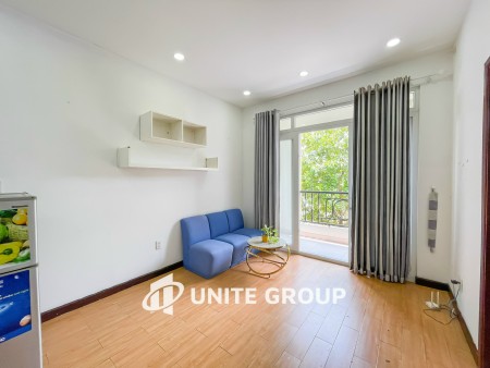 Cho thuê căn hộ dịch vụ full nội thất, 1 PN máy giặt riêng ngay sát Nguyễn Lương Bằng, quận 7, 50m2