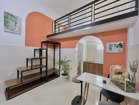 Căn hộ DUPLEX full nội thất cách Lotte Mart 5p , gần cầu kênh tẻ, 30m2