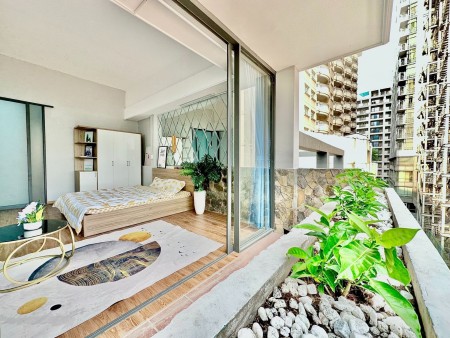 Cho thuê căn hộ Studio cửa sổ lớn Q1 gần ngã sáu Phù Đổng., 45m2