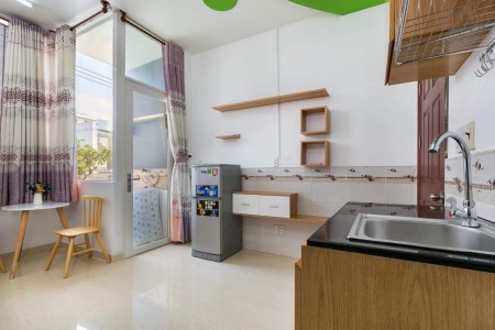 ĐƠN GIẢN - SANG TRỌNG - TIỆN NGHITrống lại Căn Hộ Studio Full Nội Thất gần Lotte Q.7--\^/--, 40m2