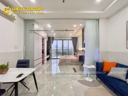 Căn1 phòng ngủ rộng, bancon Trần Xuân Soạn, Q7gần cầu Kênh Tẻ, LOTTE, ĐH TDT, RMIT, đi bộ sang Sunri, 60m2