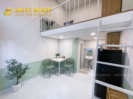 CHDV DUOLEX GÁC CAO FULL NỘI THẤT GIÁ HSSV, 25m2