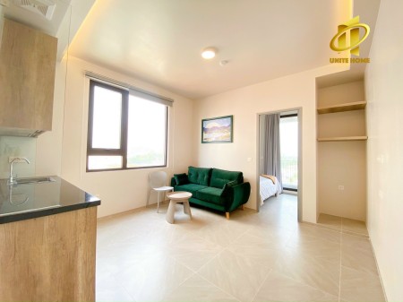 1pn bancon nội thất mới siu xinh tại Nguyễn Văn Linh gần KCX Tân Thuận, ĐH UFM, cầu Phú Mỹ…, 50m2