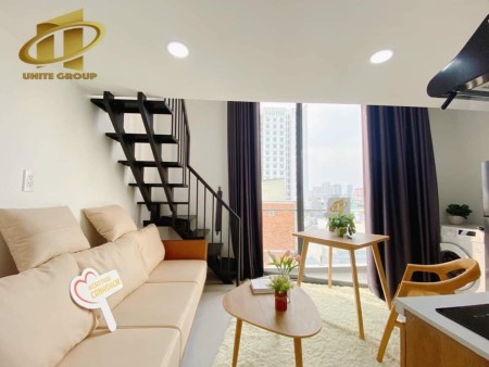 CĂN HỘ DUPLEX BAN CÔNG FULL NỘI THẤT MÁY GIẶT RIÊNG CẠNH SUNRISE CITY, 25m2