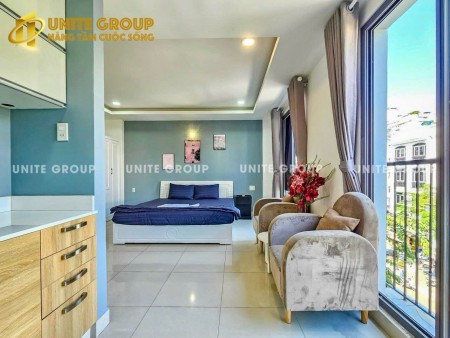 Cho thuê căn hộ 1Pn Penhouse full nt ban công ngay trung tâm Q7, 60m2