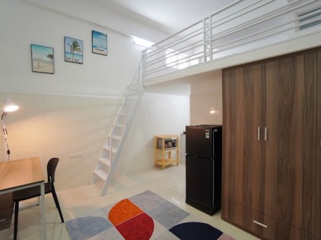 CHO THUÊ CĂN HỘ DUPLEX TÂN QUY Q7 GẦN LOTTE, 25m2