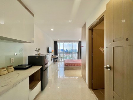 Cho thuê chung cư 60m2 full nội thất ban công ngay trung tâm q7, 60m2