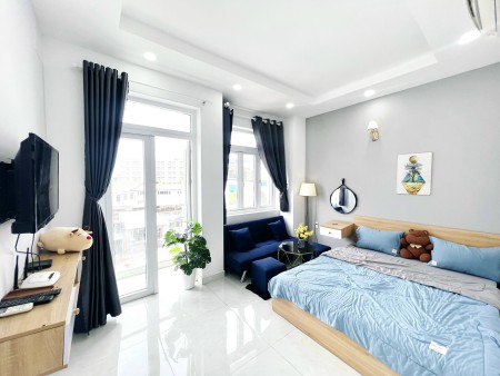 Cho thuê căn hộ full nội thất, tách bếp khu ngã tư Bảy Hiền, 45m2