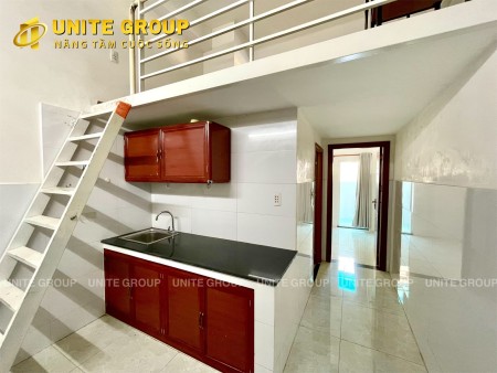 Căn 1pn + duplex ban công gần Lotte, tdt, cầu kênh tẻ. Thuận tiện qua q4, q8, nhà bè, 40m2