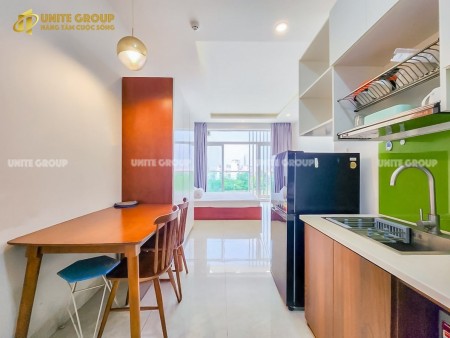Căn hộ STUDIO FULL NỘI THẤT Ban công Tân Thuận Tây Q7, 35m2