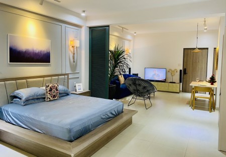Cho thuê căn hộ Studio, Khánh Hội Q4 gần cầu Ông Lãnh có ban công, cửa sổ, 50m2
