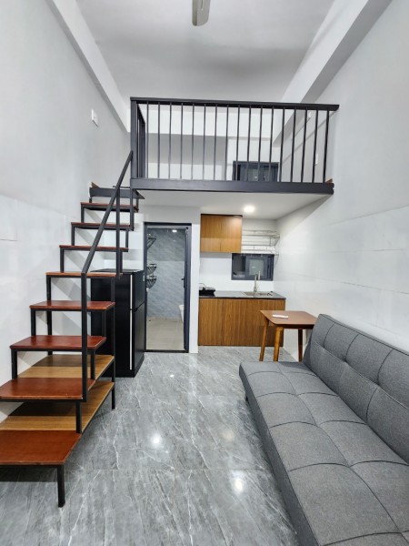 Duplex gác cao cho thuê gần TDTU, NTTU, LOTTE CẦU KÊNH TẺ, 35m2