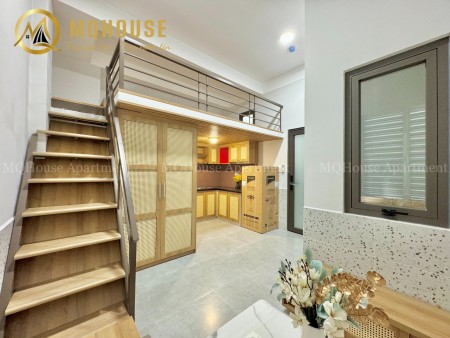 Căn hộ duplex ban công giếng trời khu vực công viên Hoàng Văn Thụ quận Tân Bình, 40m2