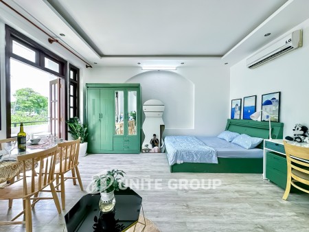 SIÊU PHẨM - STUDIO có vách ngăn ban công - của sổ lớn đón nắng sớm _ gần đại học RMIT, 35m2