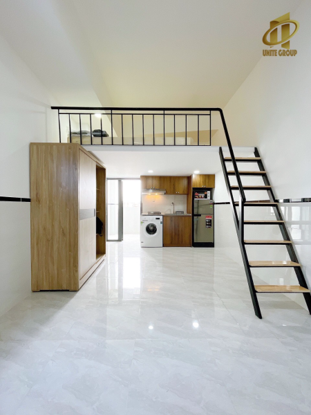 DUPLEX BANCON FULL NT TẠI TÂN QUY Q7 Gần KDC him lam , Lotte Mart, đại học UFM, RMIT, 40m2