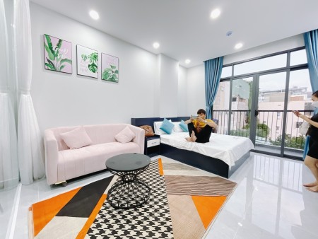 Căn hộ 1PN, ban công, Q3, máy giặt riêng, gần chợ Tân Định, cầu Kiệu, cầu Công Lý, 45m2