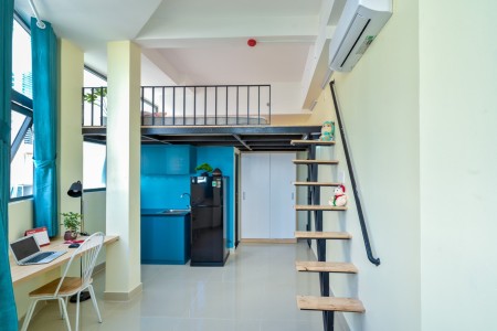 Phòng Duplex cửa sổ siêu rộng cho thuê đường số 6 Q7 gần UFM, Siêu thị BigC, 35m2