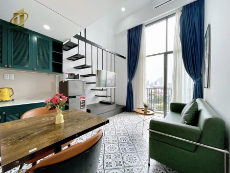 DUPLEX GÁC CAO BAN CÔNG MẶT TIỀN NGUYỄN VĂN LINH Q7, GẦN ĐH RMIT, 40m2