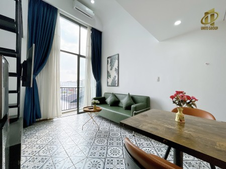 Phòng duplex cho thuê cửa sổ ban cong rộng thoáng gió Nguyễn Văn Linh gần chợ Tân Mỹ, bệnh viện FV, 40m2