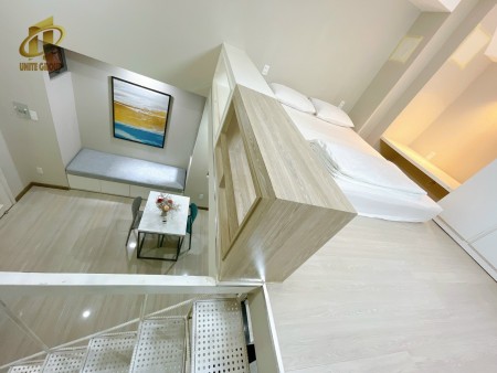 Gác lửng full nội thất cửa sổ thoáng mát Nguyễn Văn Linh, Q7 gần KCX Tân Thuận, ĐH UFM, cầu Phú Mỹ…, 35m2
