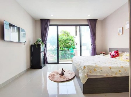 Cho thuê Căn hộ đẹp, có ban công riêng gần chung cư Him Lam quận 6, 25m2