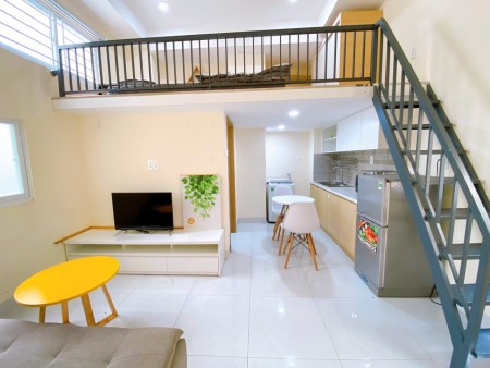 Đang trống DUPLEX cửa sổ _ gần Go, chợ Tân Mỹ 5p đi xe, 30m2