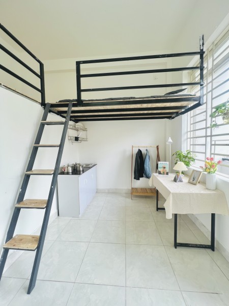 Phòng Gác Cao_ Cửa Sổ Trời Thoáng _ Nội Thất Linh Hoạt _ Ngay Gò Vấp, 25m2